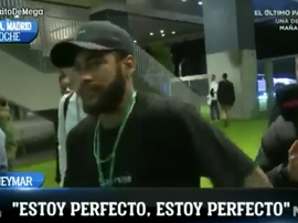 Neymar est prêt pour le choc de Ligue des champions. Capture/ElChiringuito