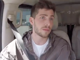 Sergi Roberto spoke about Real Madrid's interest in him as a child. Screenshot/AlCotxeTV3