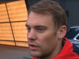Neuer responde Ter Stegen. Captura