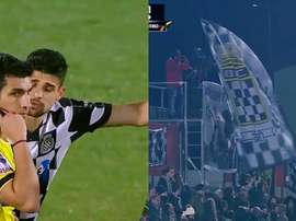 Lance insólito aconteceu no estádio do Desp. Aves. Twitter
