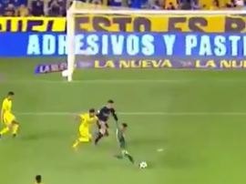 Nico Fernández falló lo que no se puede fallar. Captura/TNT