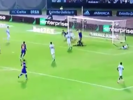 Segundo golo do Barcelona. Captura
