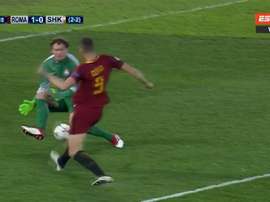 Pyatov a contribué à l'ouverture du score. Capture/ESPN
