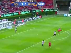 Escoto firmó un golazo ante Chivas en el tramo final de partido. Twitter/TDN