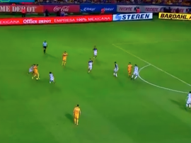 Gignac a inscrit un but contre Tijuana. Capture/Televisa