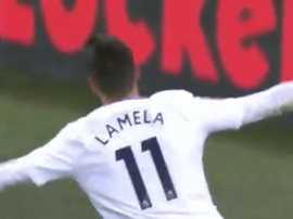Lamela combined with Son to score. ESPN