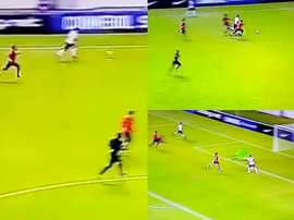 Ayrton Lucas se recorrió casi todo el campo para darle el gol a un compañero. Captura
