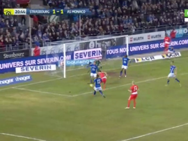 Rony Lopes hizo el 1-2 a favor del Mónaco. Captura