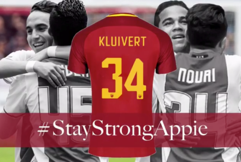 Maillot Domicile ROMA JUSTIN KLUIVERT Maillot Domicile ROMA JUSTIN KLUIVERT