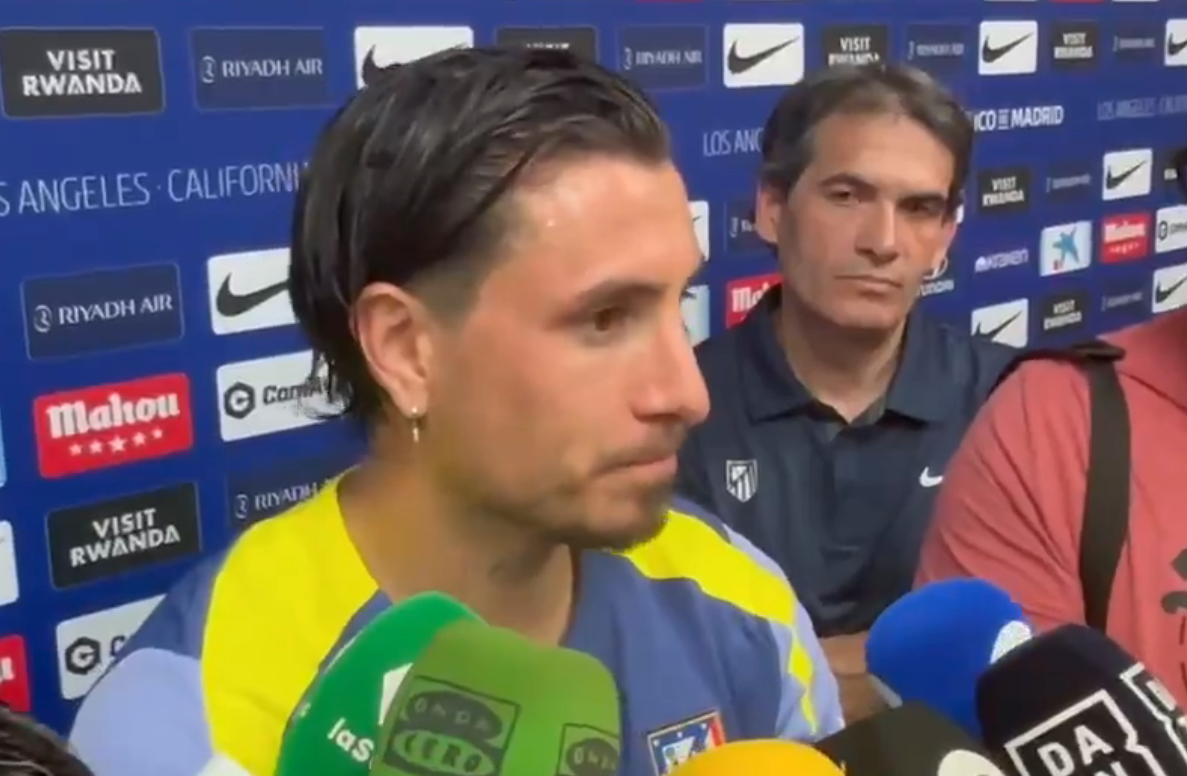 Giménez y la caída ante el PSG: Hicimos un mal partido, es una realidad