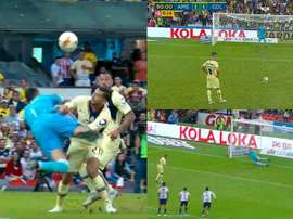 Gudiño salvó a Chivas de la derrota en el 96'. Captura/Televisa