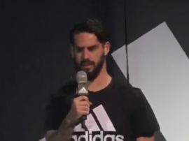 Isco is pleased to have Zidane back at the club. Captura/Adidas