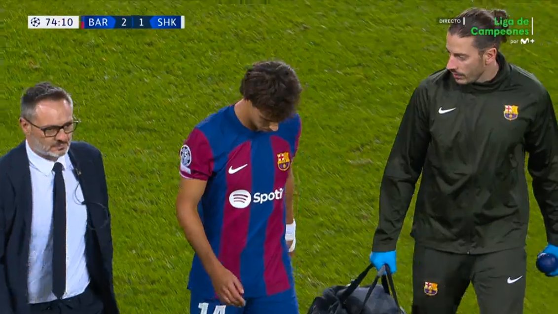 Joao Felix goes off limping just 3 days before 'El Clasico'