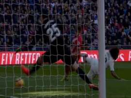Portu trompe Courtois. Twitter/Captura/BeINSports