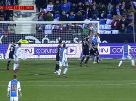 Sergio Rico s'est emmêlé les pinceaux. Telecinco