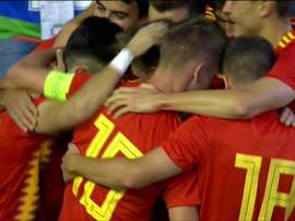 Manu García estrenó su titularidad con obús. Captura/FútbolMediaset