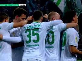 Rashica a scoré pour le Weder Brême. Capture/Movistar+