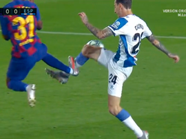 Ansu Fati e Pol Lozano espulsi. MovistarLaLiga