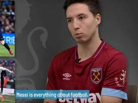 Nasri entrou no eterno debate. Captura/WestHam