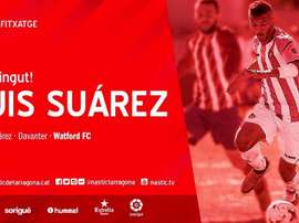 El futbolista llega cedido procedente del Watford. Nàstic