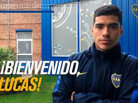 Lucas Olaza has joined Boca Juniors, to the annoyance of other top clubs. Twitter/BocaJuniors