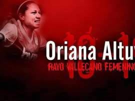 La venezolana, la última incorporación del cuadro madrileño. RayoVallecano