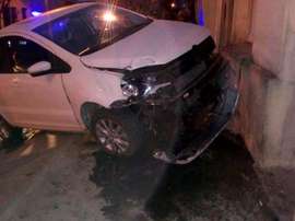No hubo heridos en el accidente de Goñi. Captura/TyCSports
