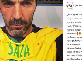 Buffon ha reso omaggio a Emiliano Sala. Instagram/gianluigibuffon