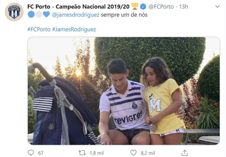 James Rodriguez avec le maillot du FC Porto