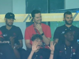 'Ney' n'a pas esquissé un seul sourire. Capture/ESPN
