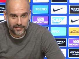 Guardiola lassé des questions de la presse. Youtube/ManCity