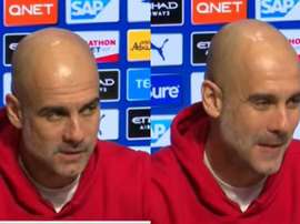 Guardiola leva com humor uma pergunta sobre o coronavírus