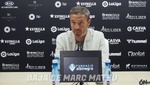 Óscar Cano avisó del Sporting y habló de la baja de Mateu