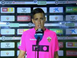 Badía espera mejoría y refuerzos para el Elche. Captura/Movistar+