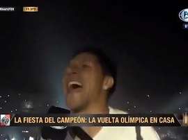 Enzo Pérez Copa Libertadores. Captura/FoxSports