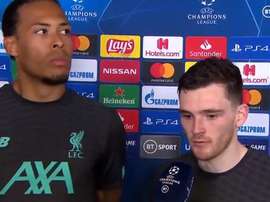 Van Dijk y Robertson ladraron al perro equivocado. BTSport