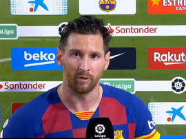 Leo Messi commenta la sconfitta. MovistarLaLiga