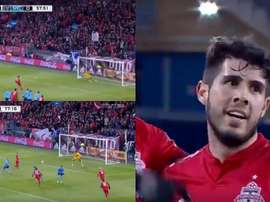 Gran actuación de Pozuelo en su debut. Twitter/FutbolMLS