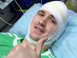 Lunev está bien tras el choque con Rodrigo. TeamRussia