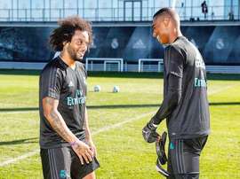 Moha ya está en la Lista B del Madrid para la máxima competición continental. Twitter/MohaRamos25