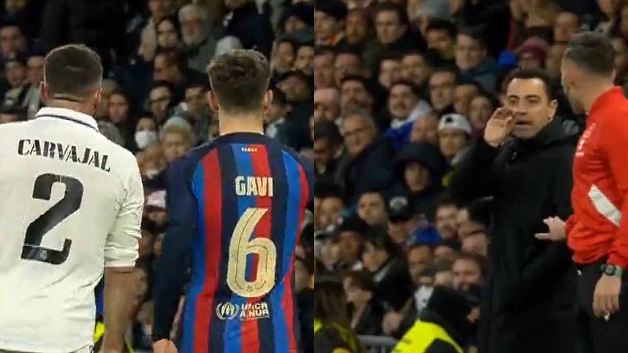 Intense confrontation between Xavi and Dani Carvajal: "You're a fool, you're a fool"