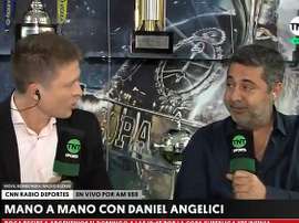 Meza, Banega, Nández, De Rossi... Angelici se mojó. Captura/TNTSports