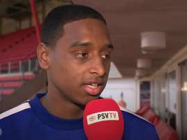 Interview with Pablo Rosario. Screenshot/Youtube/PSV