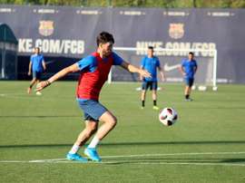 El gran gesto del Barça con el Prat, que sueña con ascender a Segunda B. Twitter/aeprat1945
