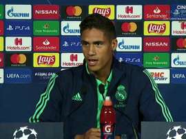 Varane a assuré que l'objectif était de remporter la LDC. Capture/RealMadridTV