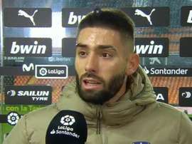 Carrasco admitiu que sua equipe teve sorte. Captura/MovistarLaLiga