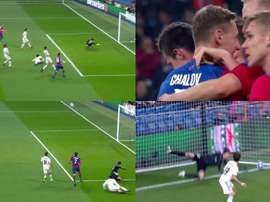 CSKA took a shock lead at the Bernabeu. Screenshot/Movistar
