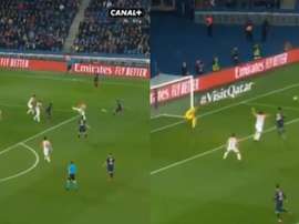 Buen gol de Kurzawa. Captura/Canal+