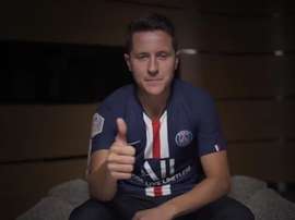 Ander Herrera has made the move to the French capital. Captura/PSG