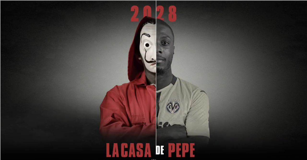 Nicolas Pépé prolonge son aventure avec Villarreal jusqu’en 2028